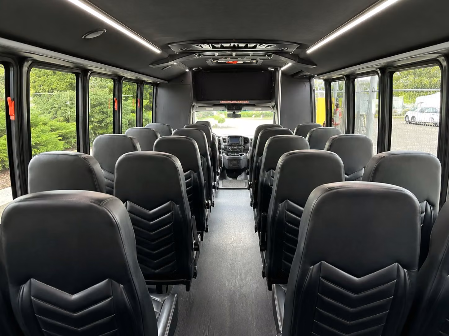 20 passenger minibus inside