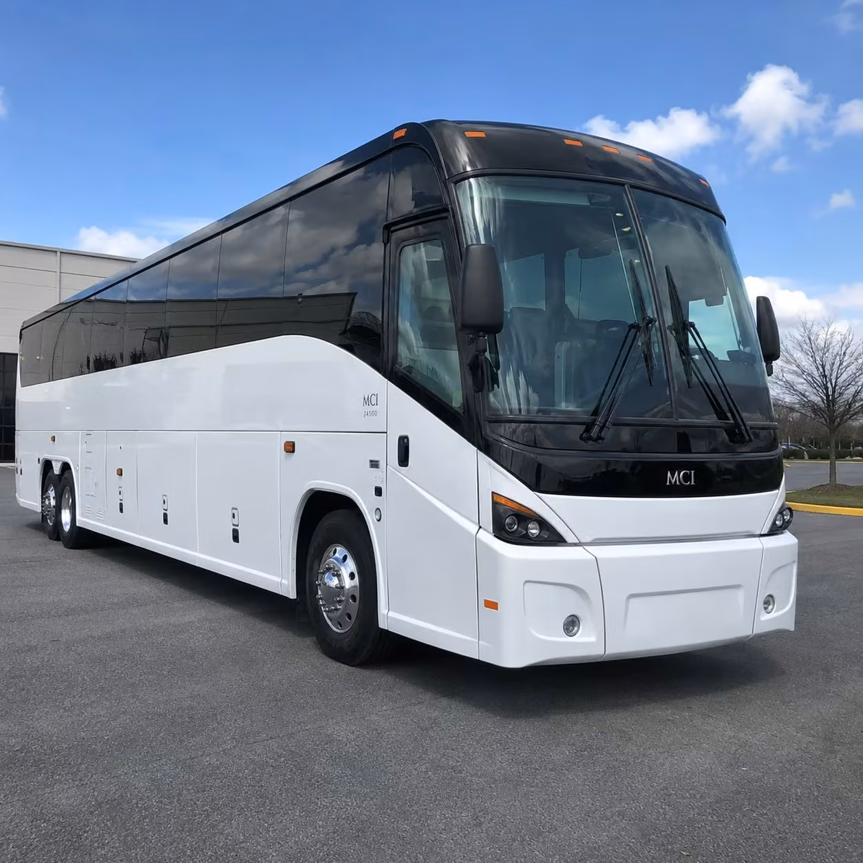 56 passenger charter bus